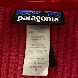 Women’s Patagonia fleece pull over sweatshirt top medium m